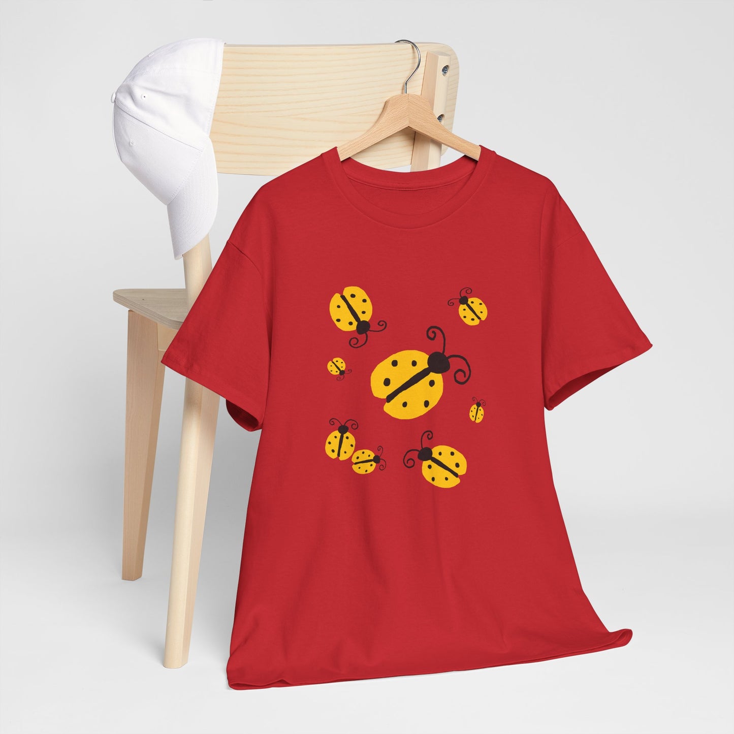 Yellow Ladybug T-shirt - Ladybug Tee