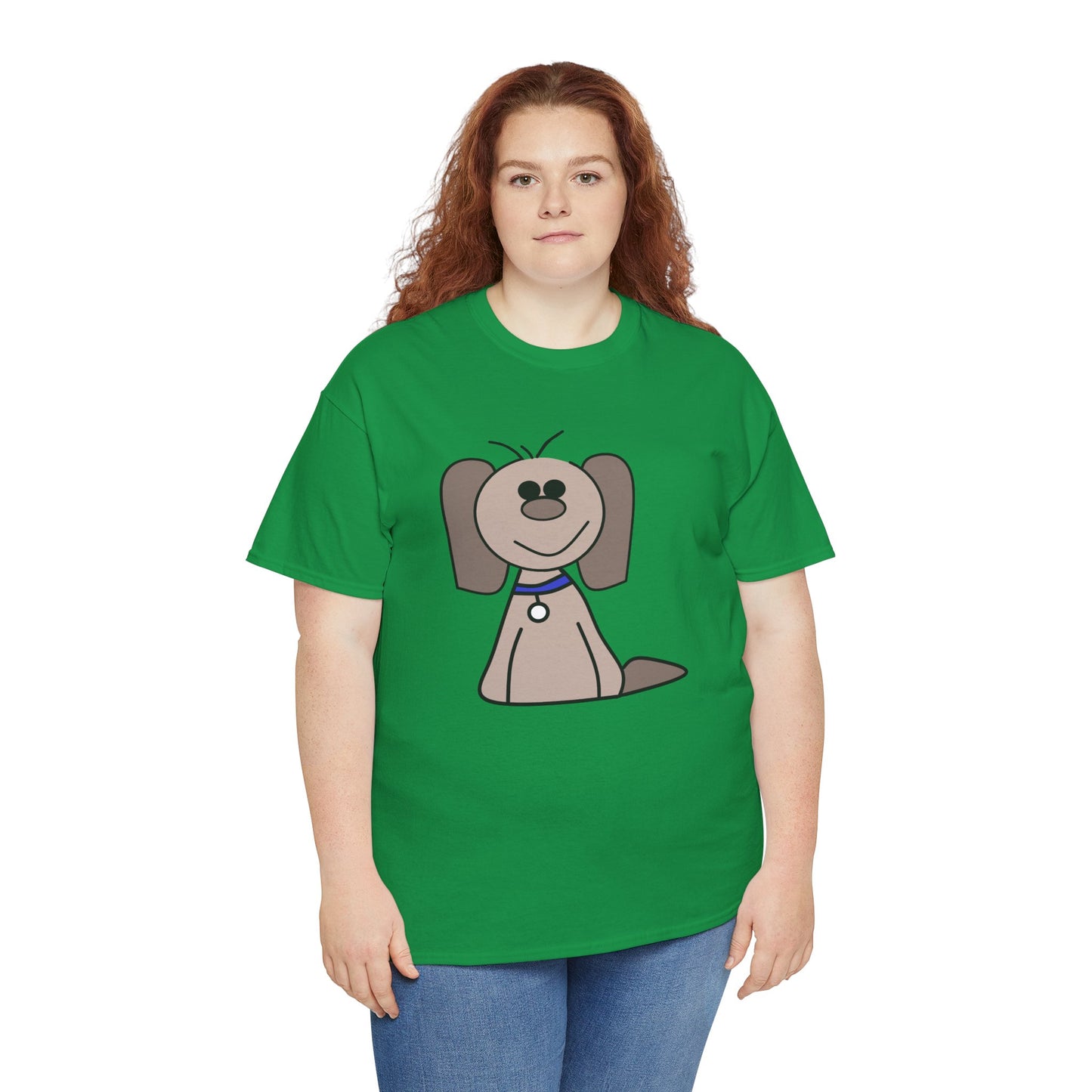 Cute Cartoon Dog T-shirt - Adorable Dog Tee