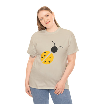 Yellow Ladybug T-shirt - Ladybug Design Tee