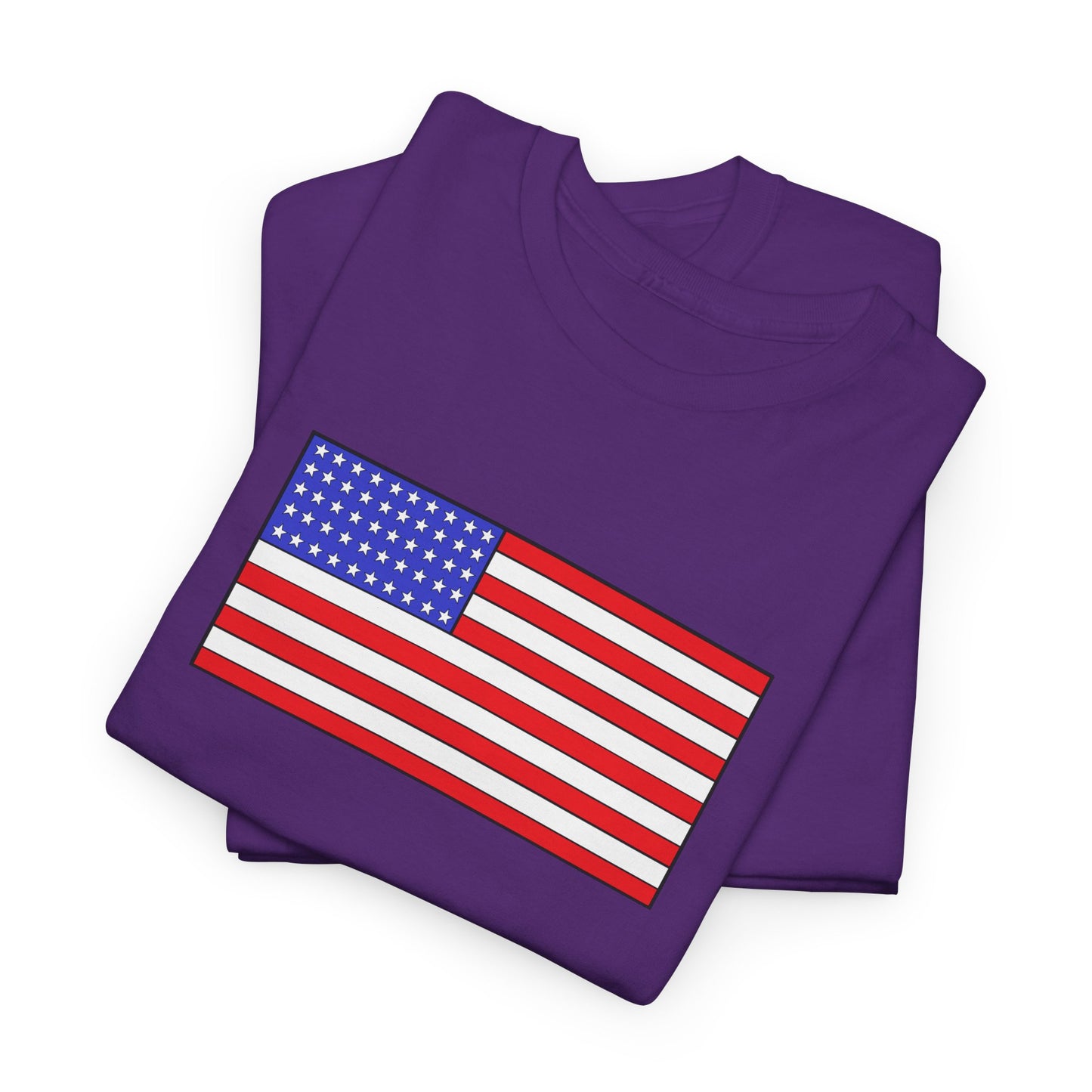 American Flag T-shirt - Red White Blue Independence Day Tee