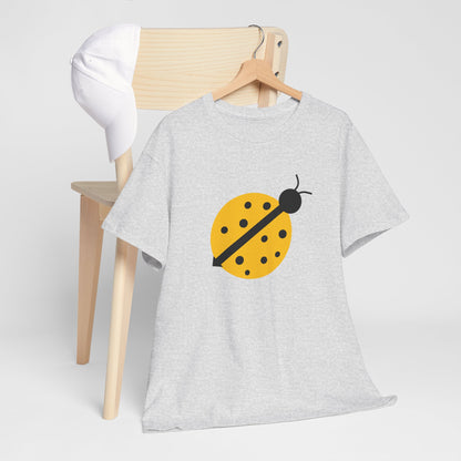 Yellow Ladybug T-shirt - Ladybug Design Tee