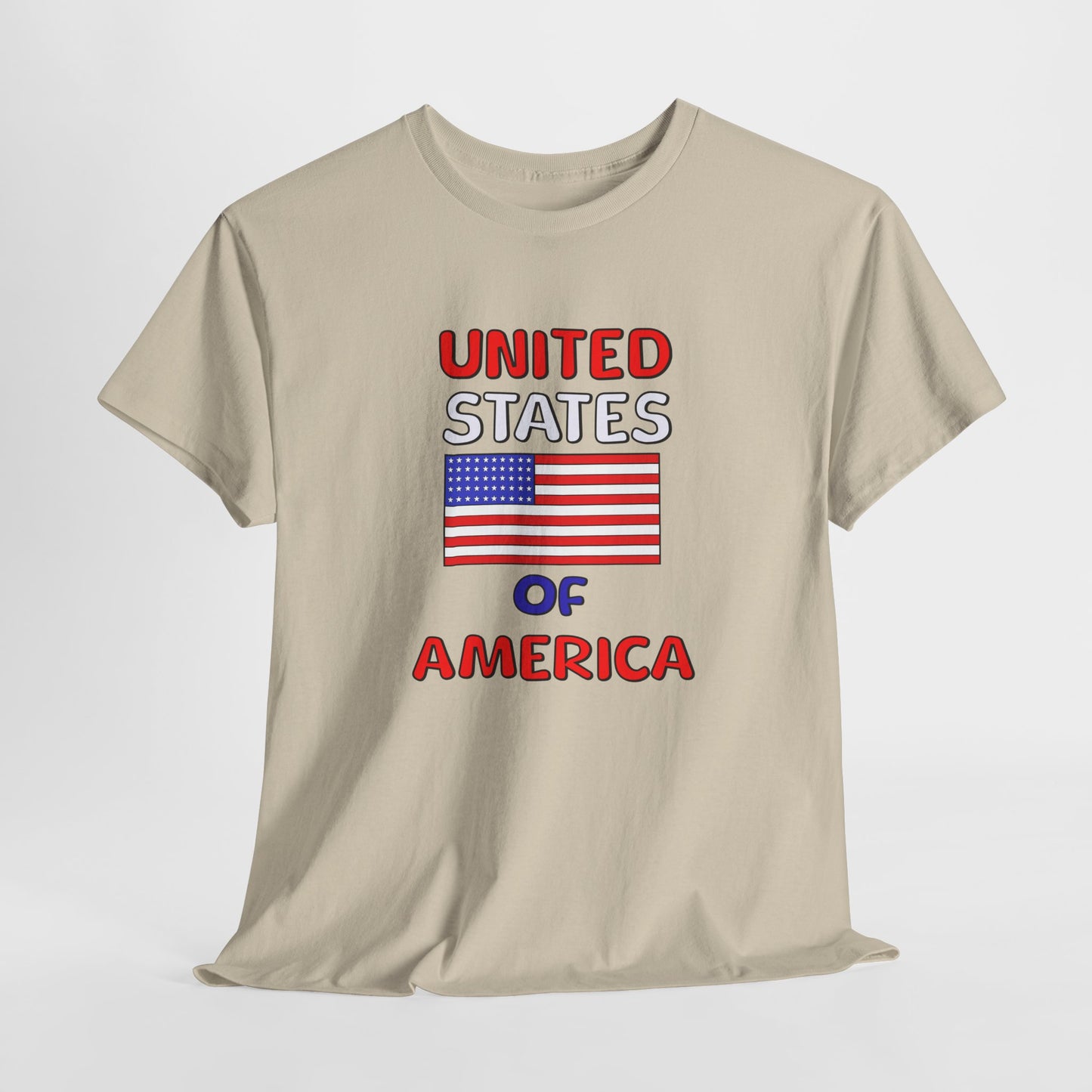 USA American Flag T-shirt - Patriotic Graphic Tee