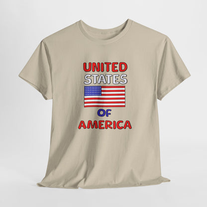 USA American Flag T-shirt - Patriotic Graphic Tee