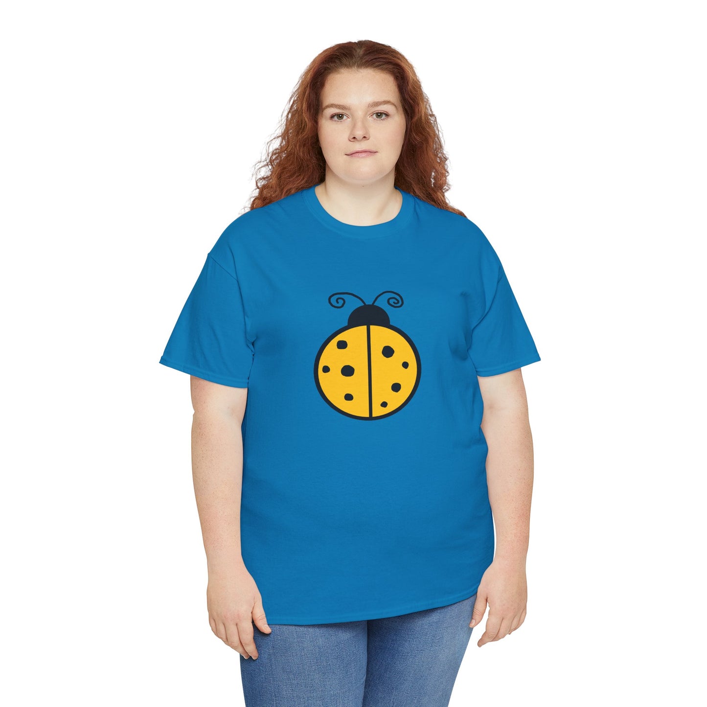 Yellow Ladybug T-shirt - Ladybug Design Tee