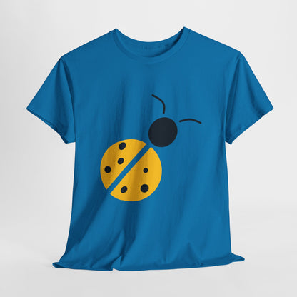 Yellow Ladybug T-shirt - Ladybug Design Tee