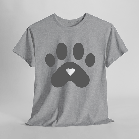 Paw Print Design Tee - Paw Print Graphic T-shirt