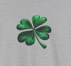 Green Shamrock St. Patrick's Day T-shirt - Green Irish Clover Tee