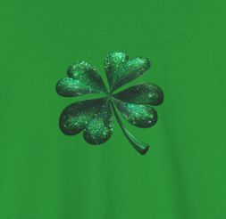 Green Shamrock St. Patrick's Day T-shirt - Green Irish Clover Tee