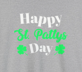 Happy St Patty's Day T-Shirt - Lucky Shamrock Tee