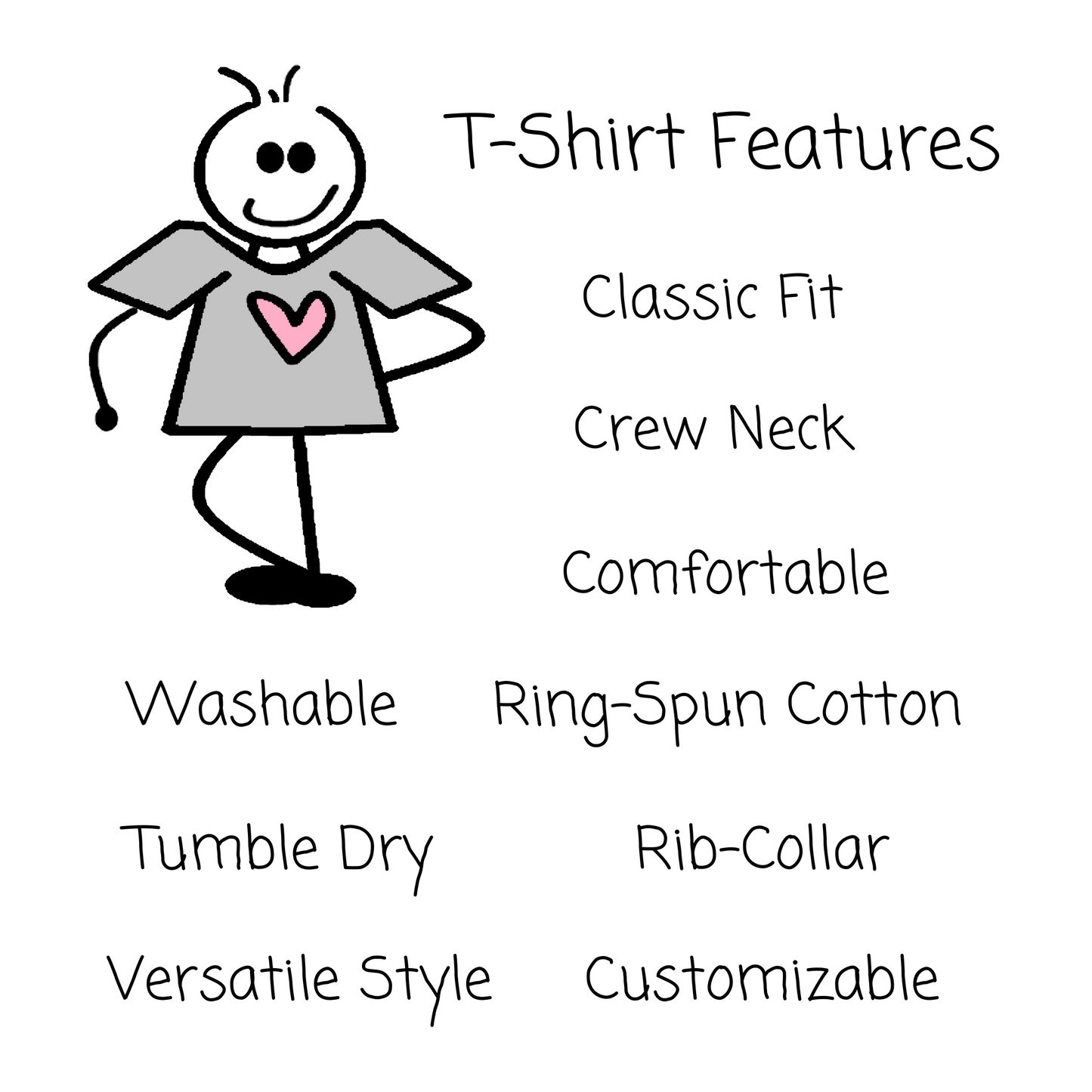 Happy T-shirt - Expressive Smiling Tee